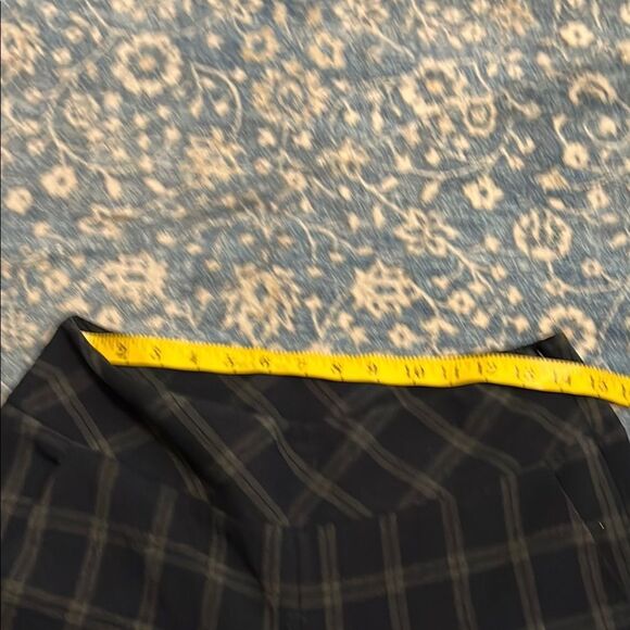 Cabi Connery Plaid Side Zipper Cropped Preppy Academia Pants Office Modern - Picture 13 of 13